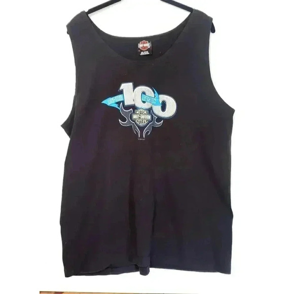 Harley-Davidson Other - Harley Davidson Tank top Vintage mens size extra large 100th anniversary 2003
